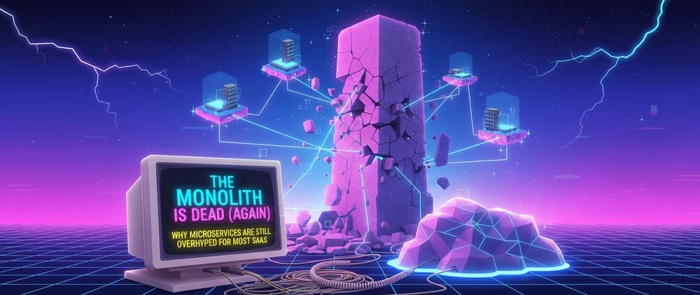 The Monolith is Dead (Again): Why Microservices Are Still Overhyped for Most SaaS